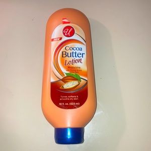 Cocoa Butter Lotion, Tones, Softens, & smooths dry skin